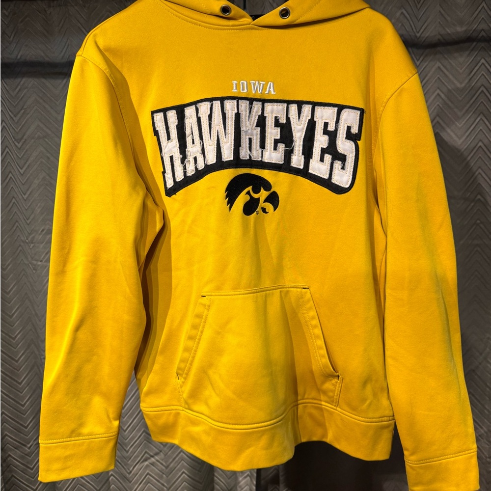 Top of the World Yellow and Black Pullover Hoodie